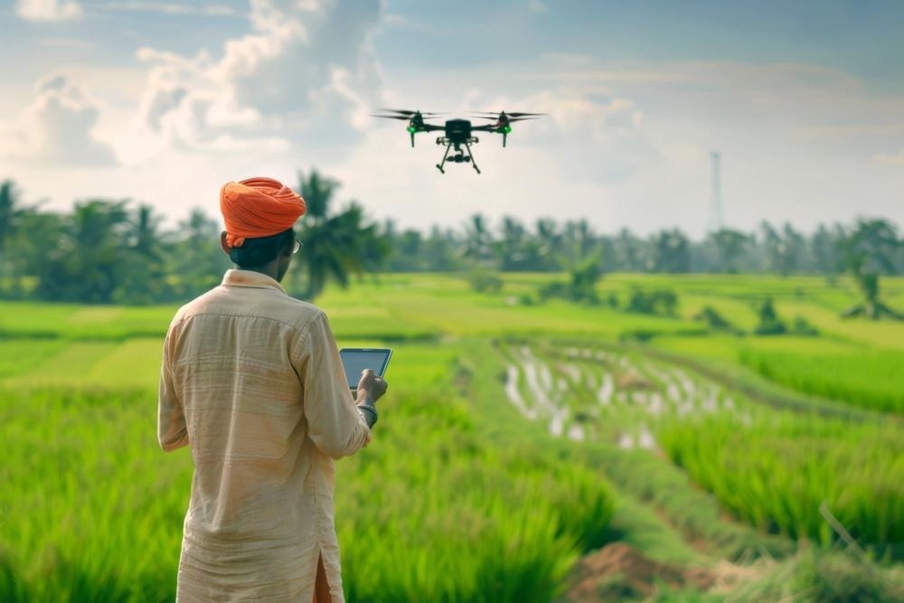 KrushiTech Agri Drone